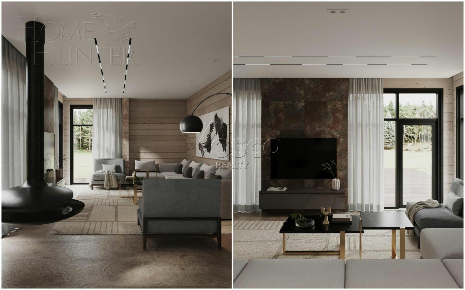 2-этажный коттедж 381 м² без отделки