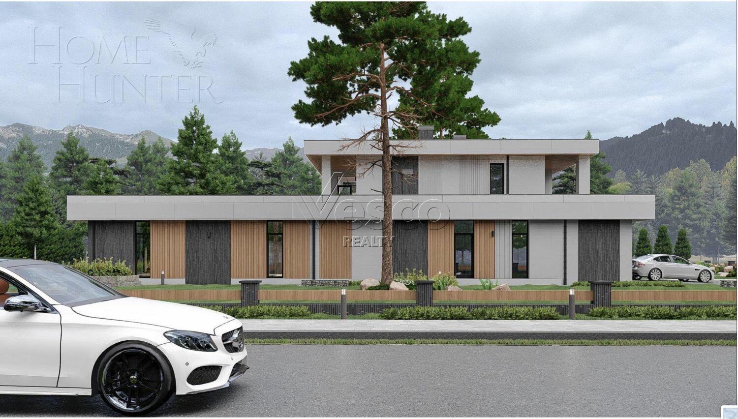 2-этажный коттедж 580 м² без отделки