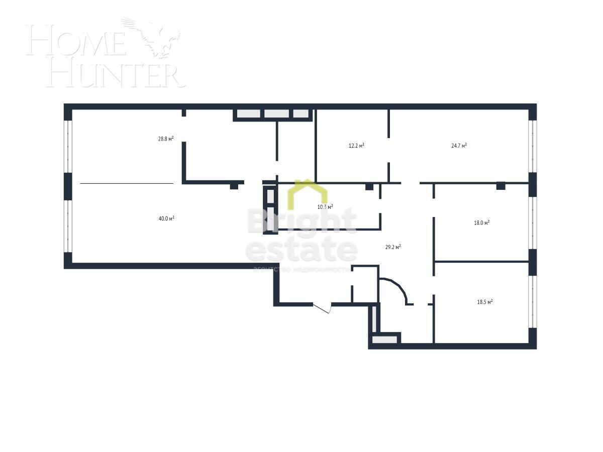 4-КОМН. КВАРТИРА С ОТДЕЛКОЙ 200 М² НА 13 ЭТАЖЕ