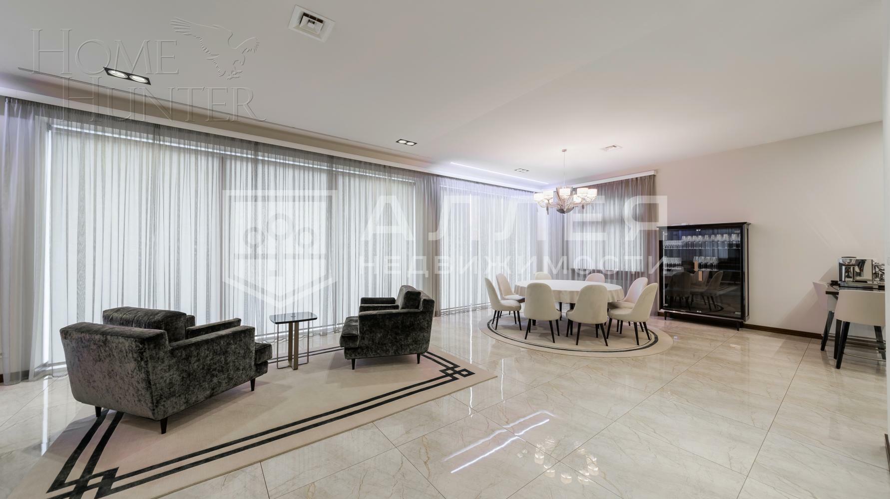 2-этажный коттедж 900 м² с отделкой