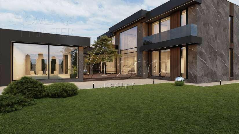 2-этажный коттедж 695 м² без отделки