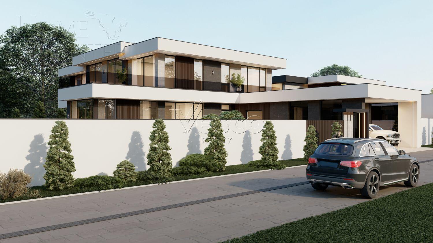 2-этажный коттедж 621 м² без отделки