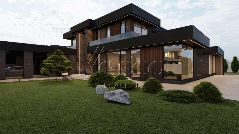 2-этажный коттедж 663 м² без отделки