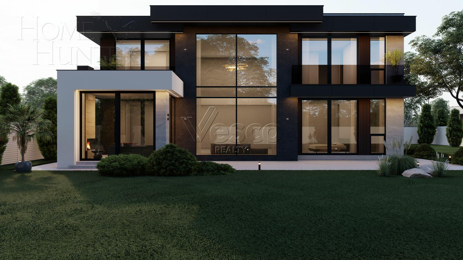 2-этажный коттедж 435 м² без отделки