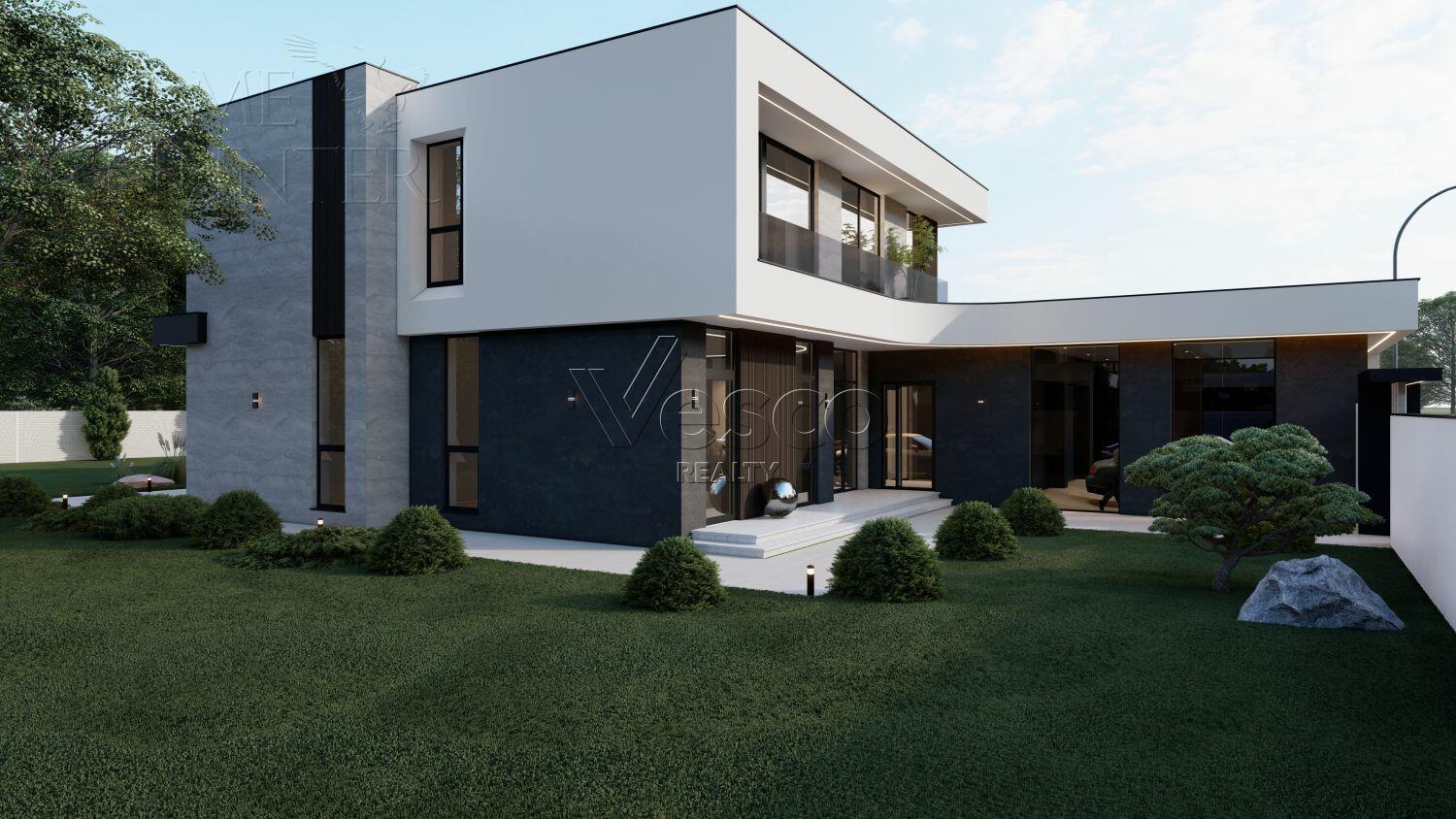 2-этажный коттедж 435 м² без отделки