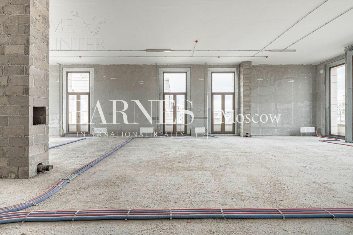 5-КОМН. ПЕНТХАУС БЕЗ ОТДЕЛКИ 266.04 М² НА 7 ЭТАЖЕ