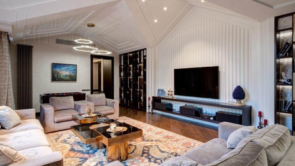 2-этажный коттедж 1 100 м² с отделкой