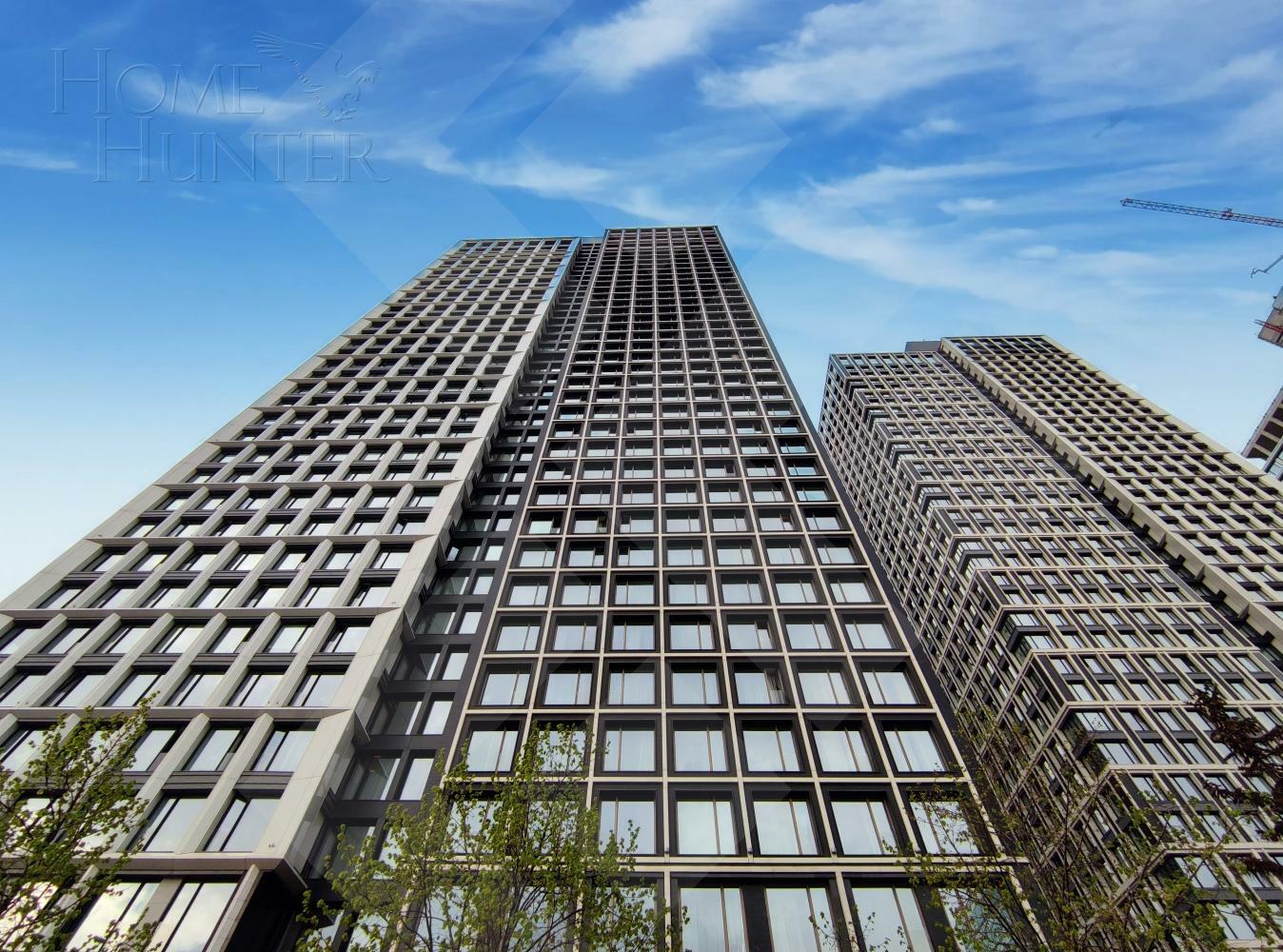 1-КОМН. КВАРТИРА БЕЗ ОТДЕЛКИ 40.5 М² НА 9 ЭТАЖЕ