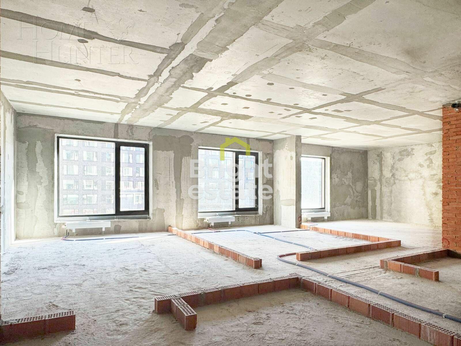3-КОМН. КВАРТИРА БЕЗ ОТДЕЛКИ 105 М² НА 4 ЭТАЖЕ