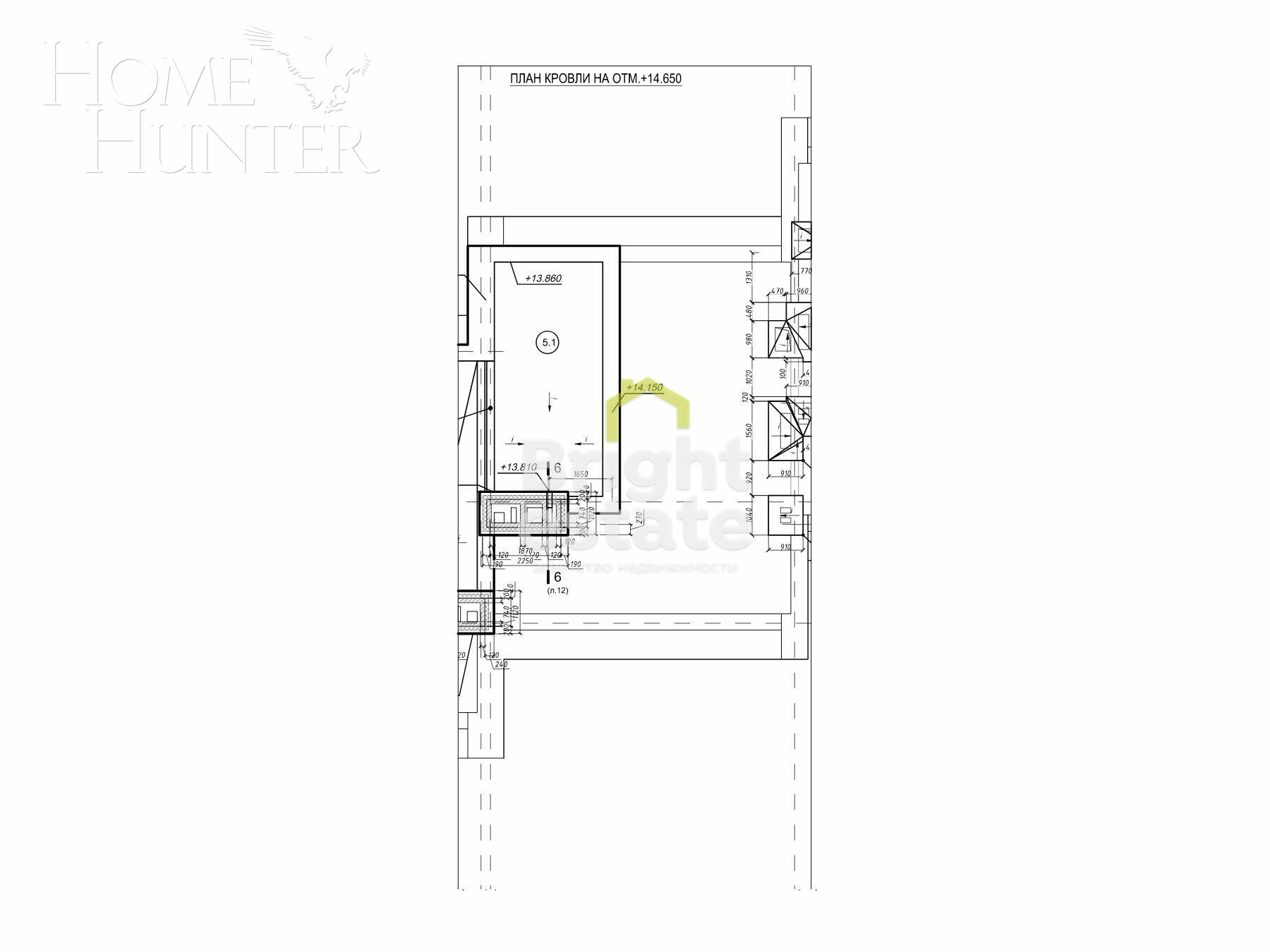3-этажный таунхаус 168.7 м² без отделки