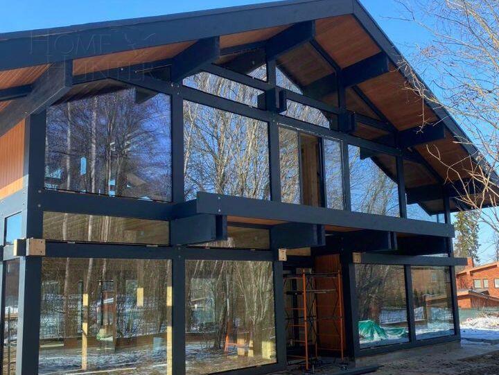 2-этажный коттедж 498 м² без отделки