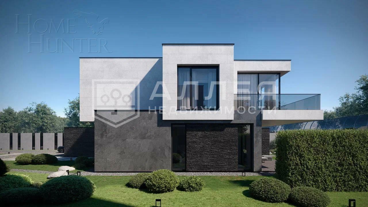 2-этажный коттедж 393.85 м² без отделки