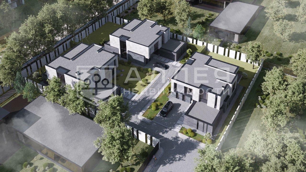 2-этажный коттедж 393.85 м² без отделки