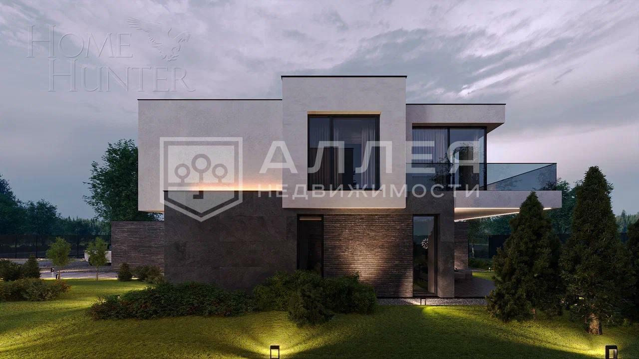 2-этажный коттедж 393.85 м² без отделки