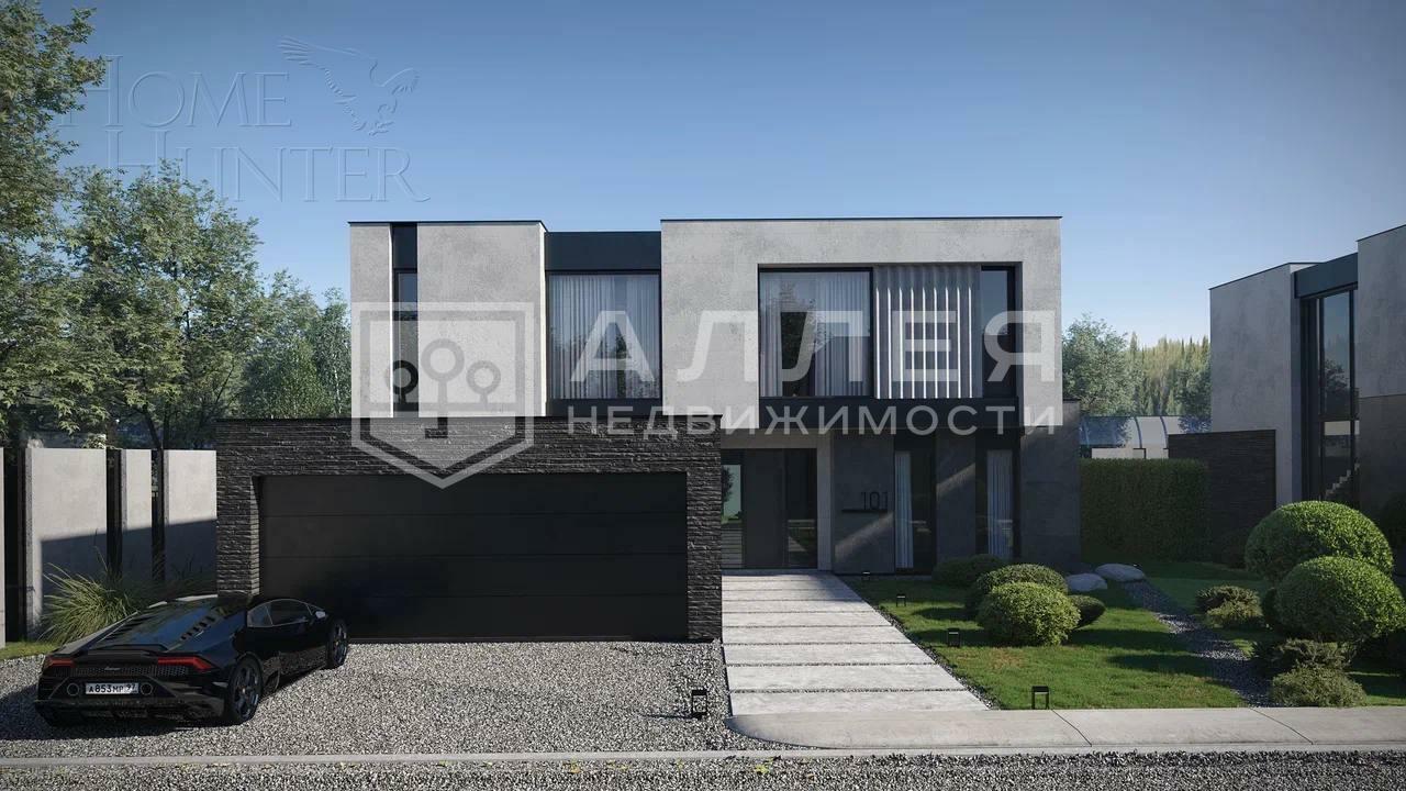 2-этажный коттедж 393.85 м² без отделки
