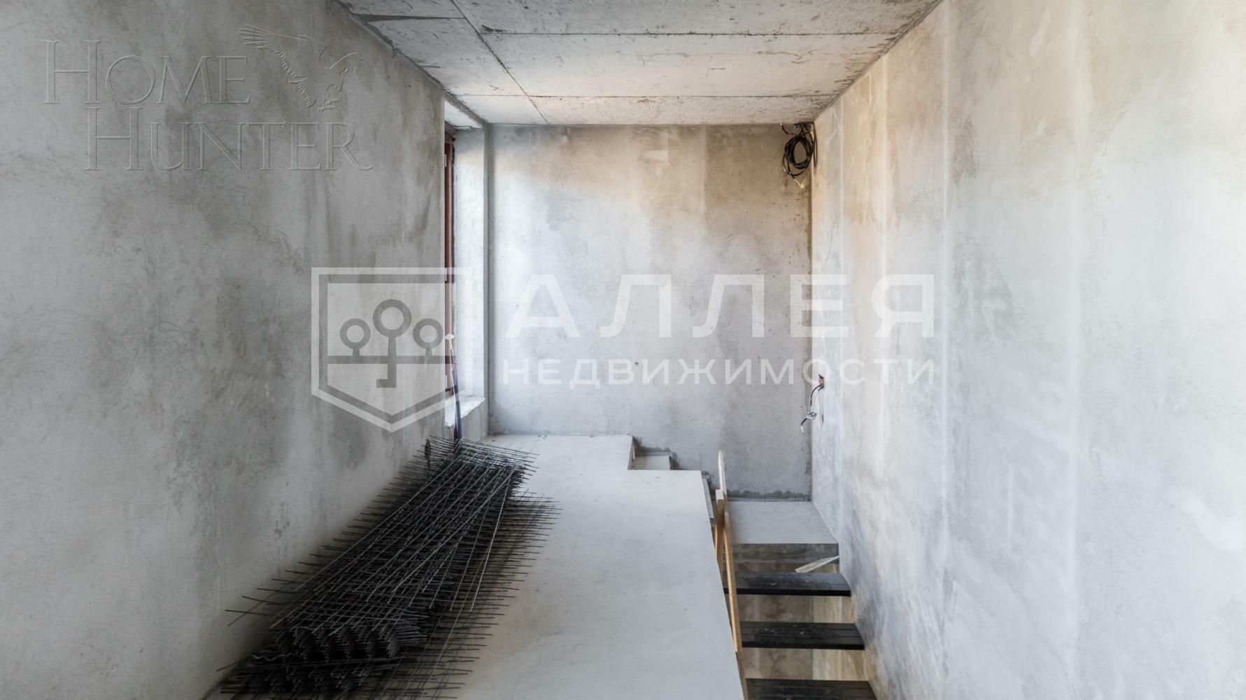 3-этажный таунхаус 170 м² без отделки