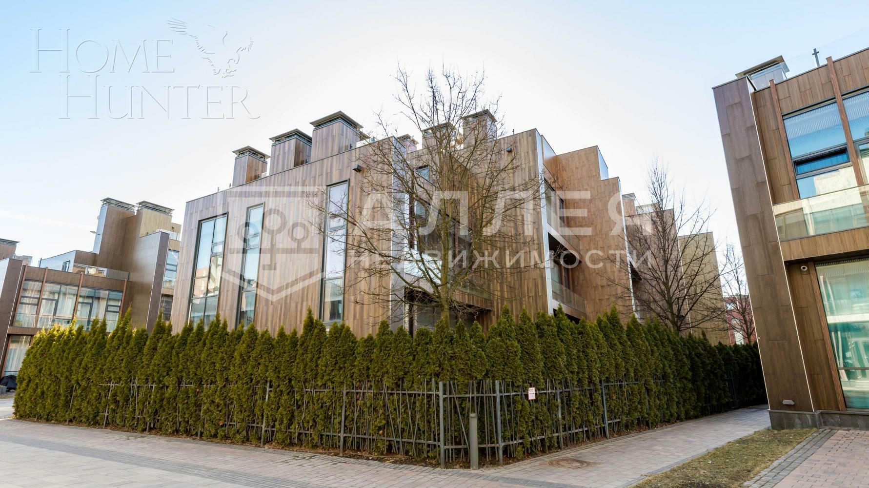 3-этажный таунхаус 170 м² без отделки