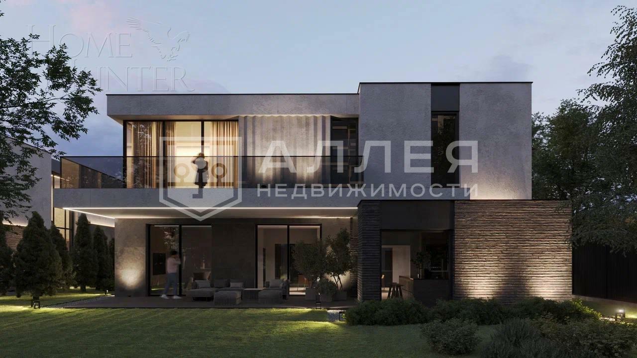 2-этажный коттедж 393.85 м² без отделки
