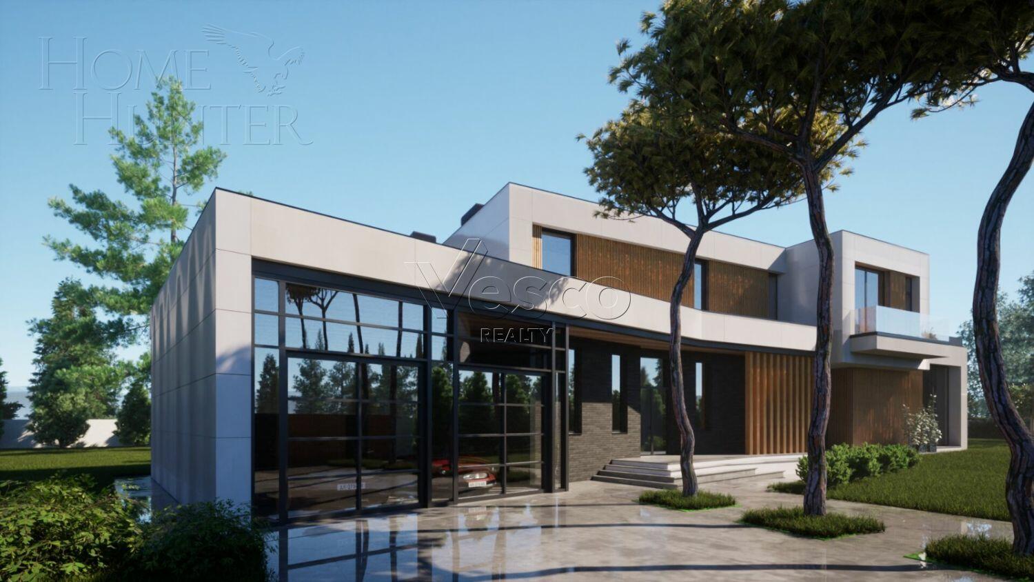 2-этажный коттедж 594.75 м² без отделки