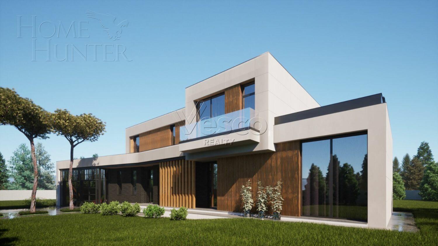 2-этажный коттедж 594.75 м² без отделки
