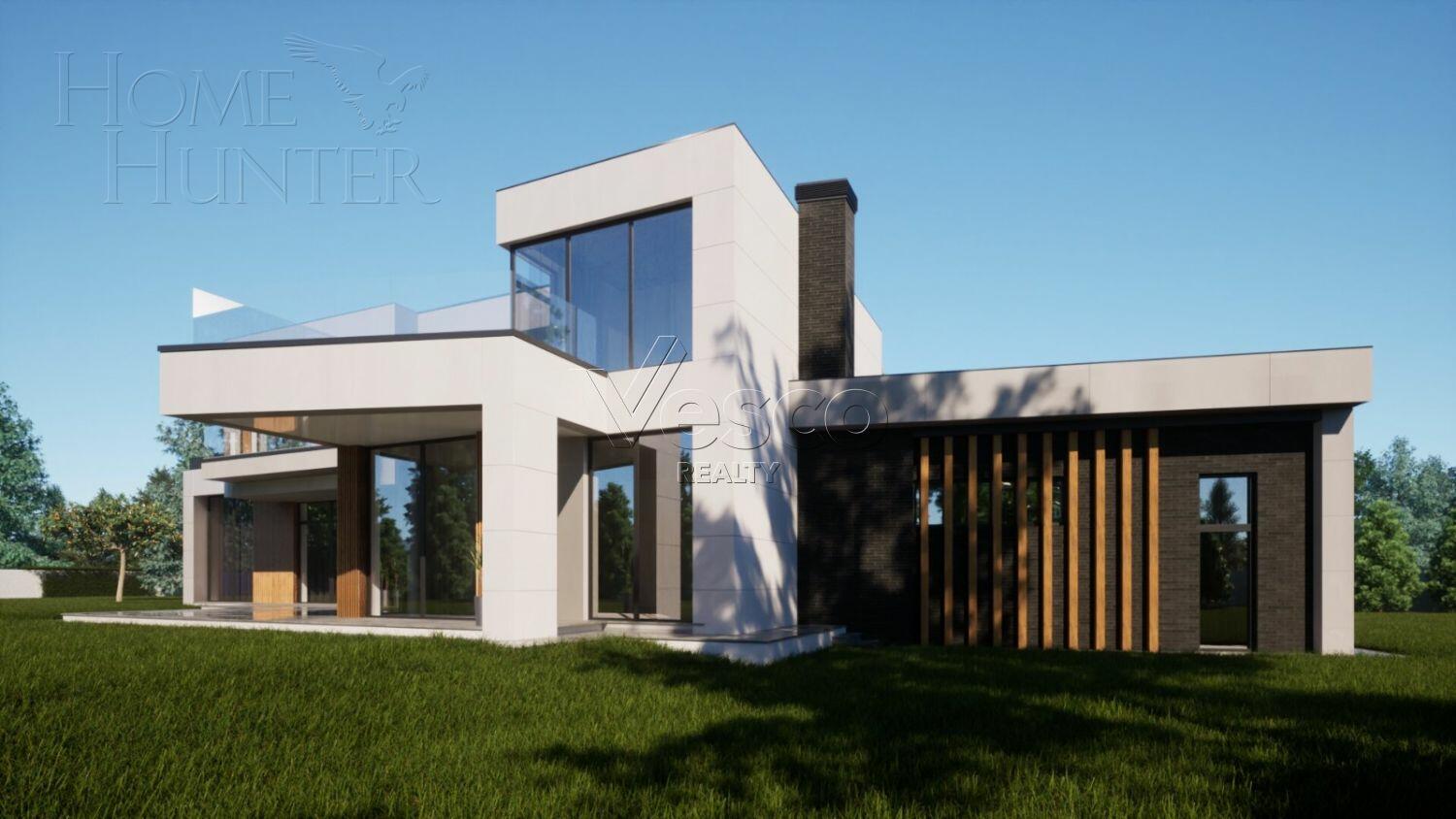 2-этажный коттедж 594.75 м² без отделки