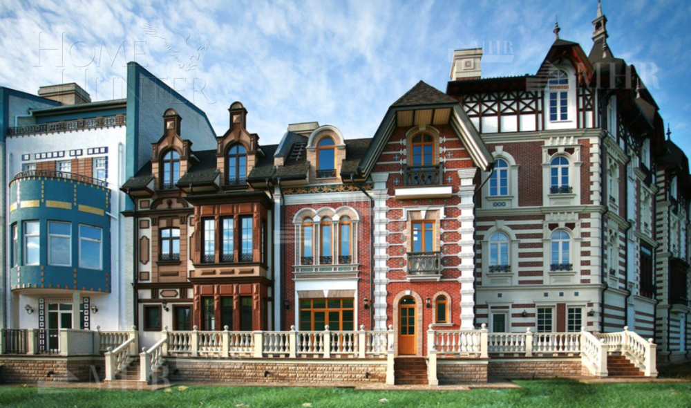 2-этажный таунхаус 262 м² без отделки