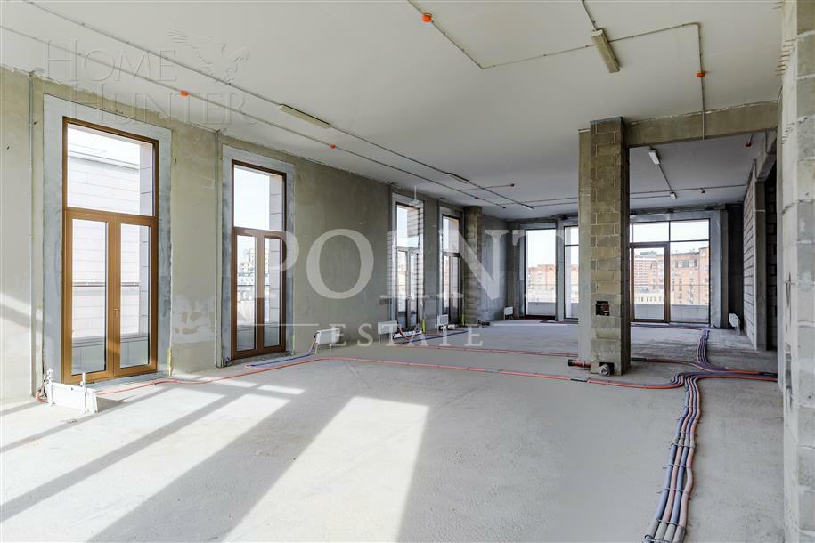 5-КОМН. ПЕНТХАУС БЕЗ ОТДЕЛКИ 213 М² НА 7 ЭТАЖЕ