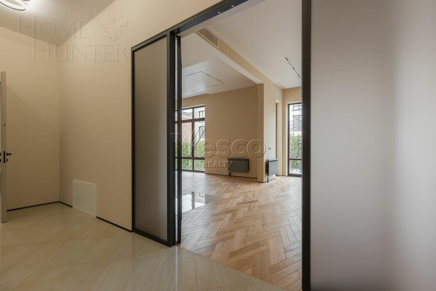 4-КОМН. АПАРТАМЕНТЫ БЕЗ ОТДЕЛКИ 181 М² НА 1 ЭТАЖЕ