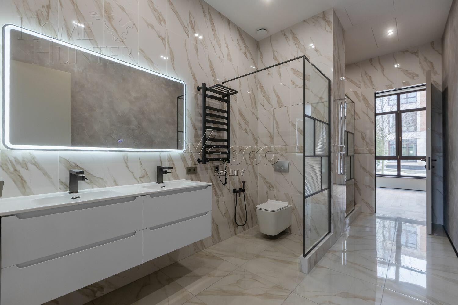 4-КОМН. АПАРТАМЕНТЫ БЕЗ ОТДЕЛКИ 181 М² НА 1 ЭТАЖЕ