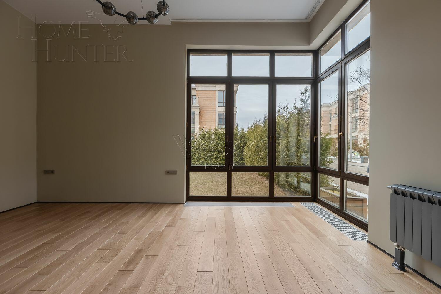 4-КОМН. АПАРТАМЕНТЫ БЕЗ ОТДЕЛКИ 181 М² НА 1 ЭТАЖЕ