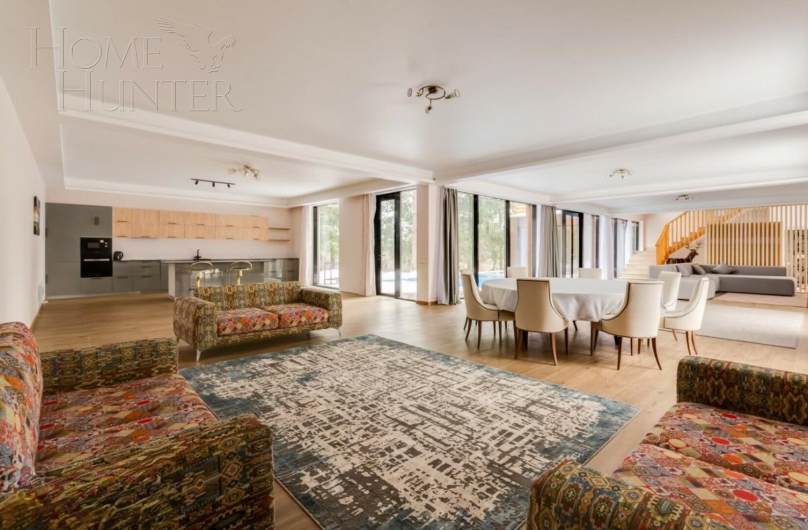 2-этажный коттедж 500 м² с отделкой