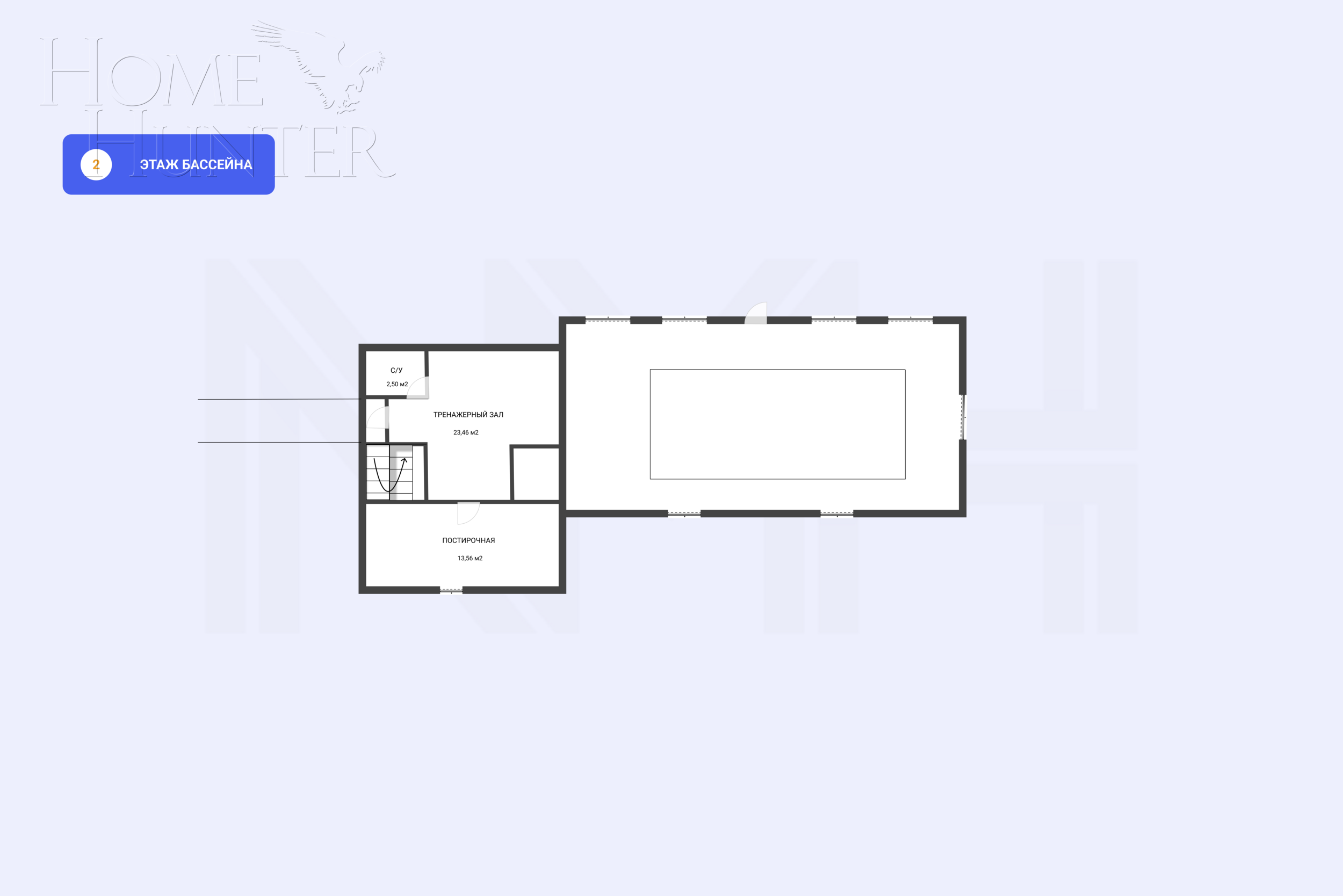 3-этажный коттедж 962 м² с отделкой