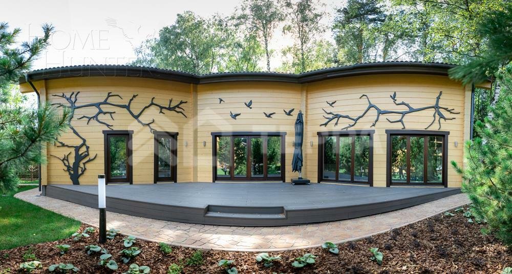 2-этажный коттедж 780 м² с отделкой