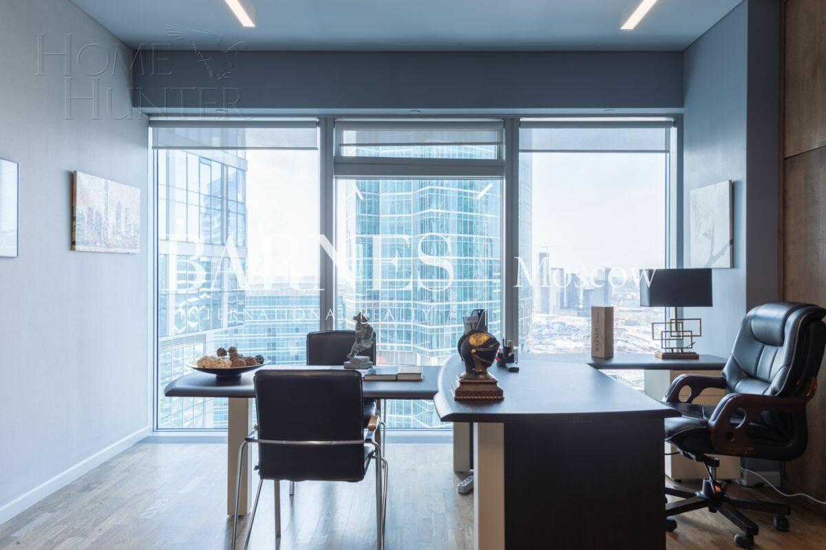 3-КОМН. АПАРТАМЕНТЫ С ОТДЕЛКОЙ 185 М² НА 33 ЭТАЖЕ