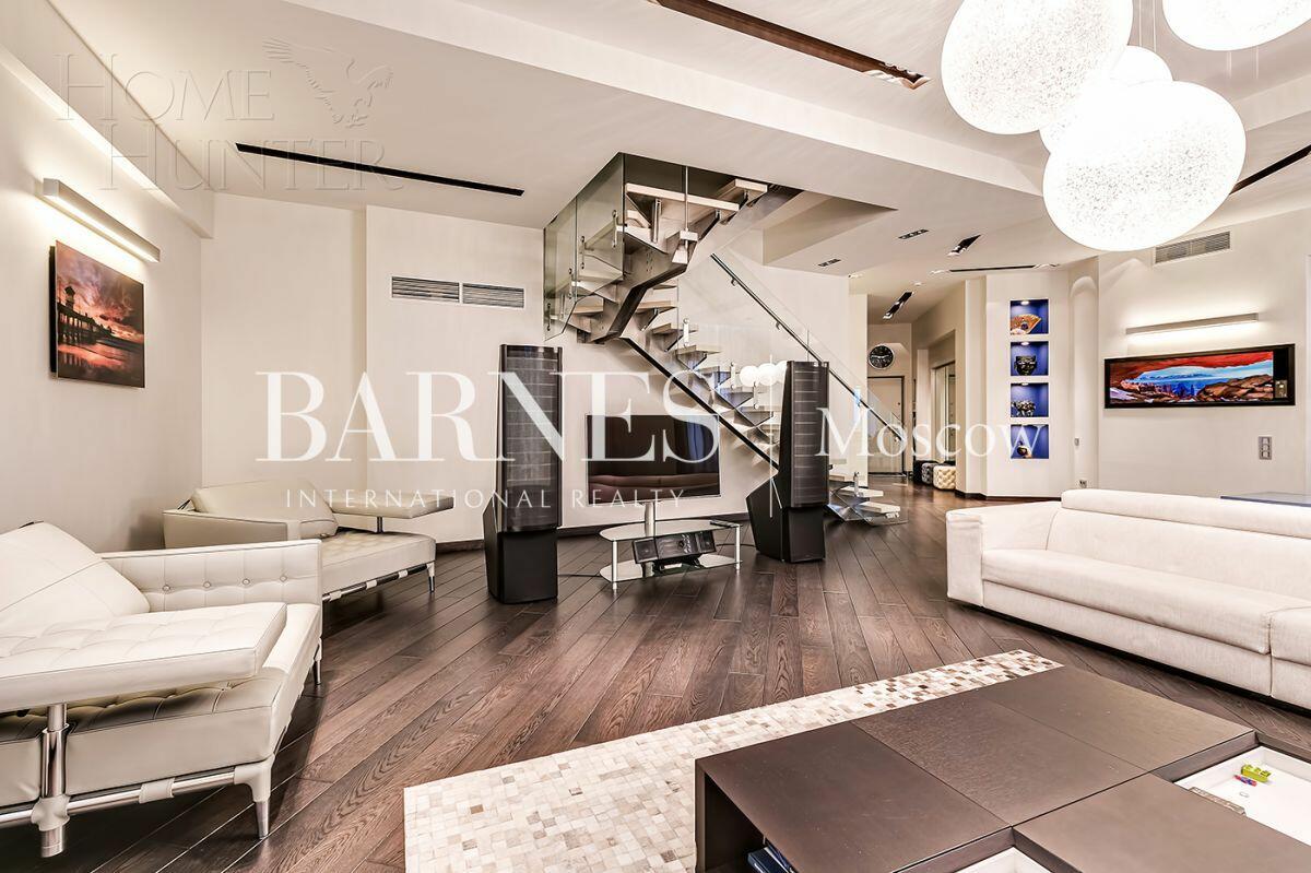 3-УРОВНЕВЫЙ ПЕНТХАУС С ОТДЕЛКОЙ 363 М² НА 9 ЭТАЖЕ