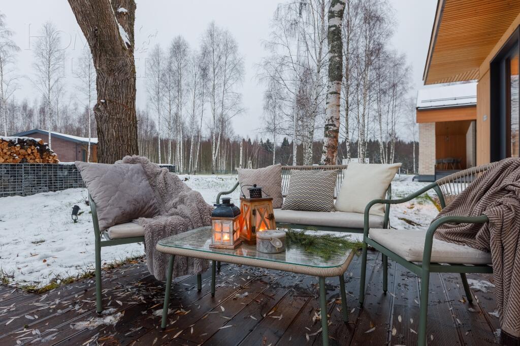 1-этажный коттедж 190 м² с отделкой