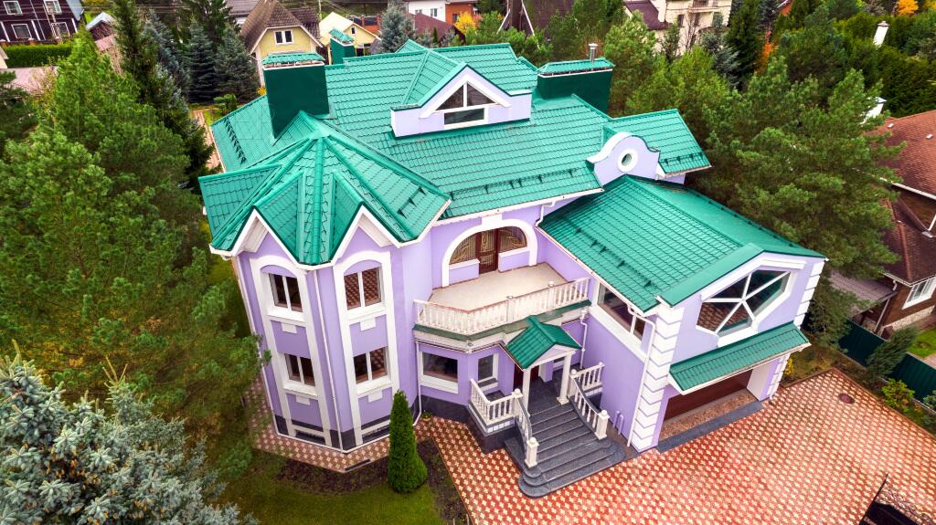 2-этажный коттедж 750 м² с отделкой