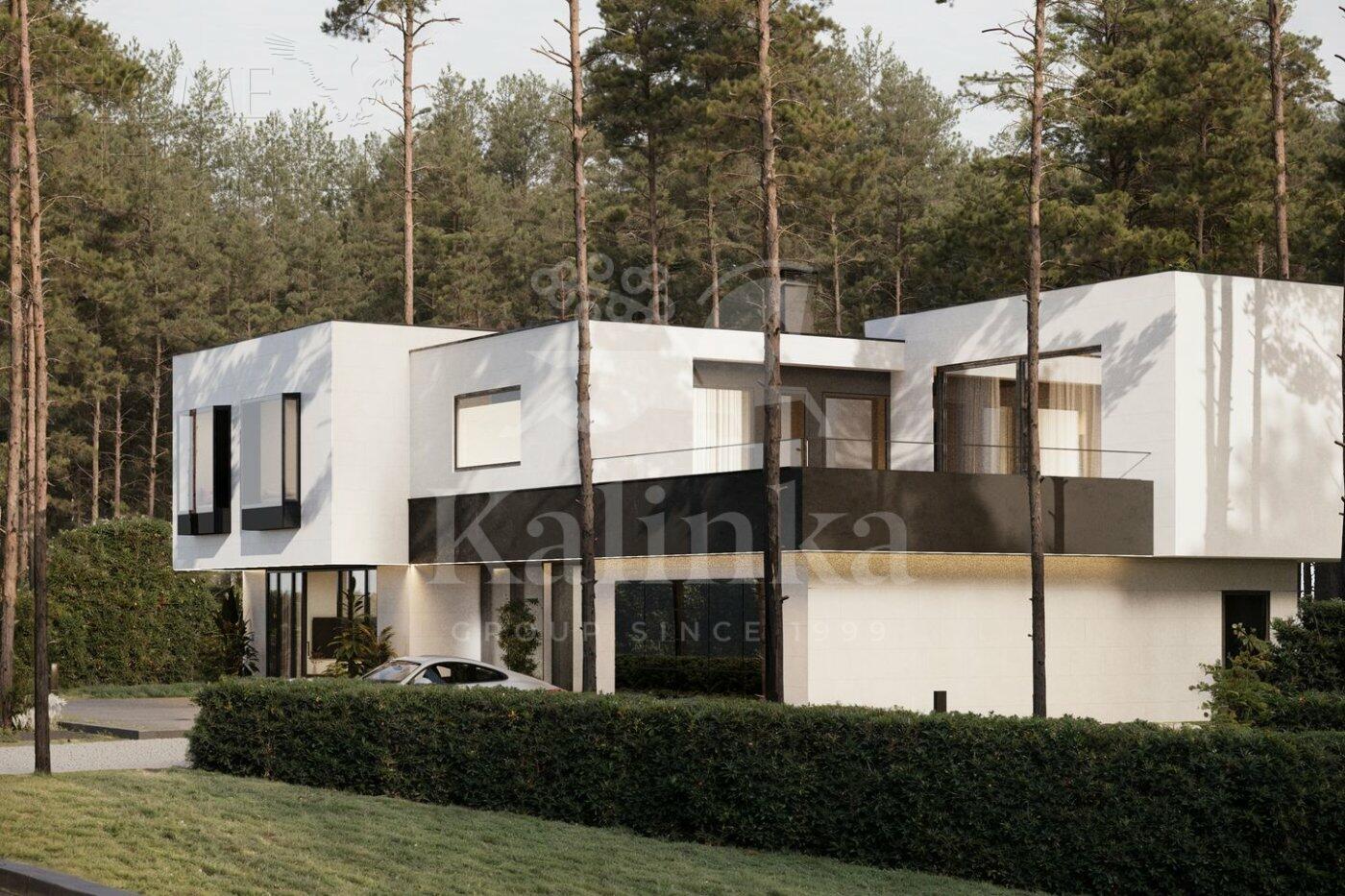 2-этажный коттедж 603 м² с отделкой