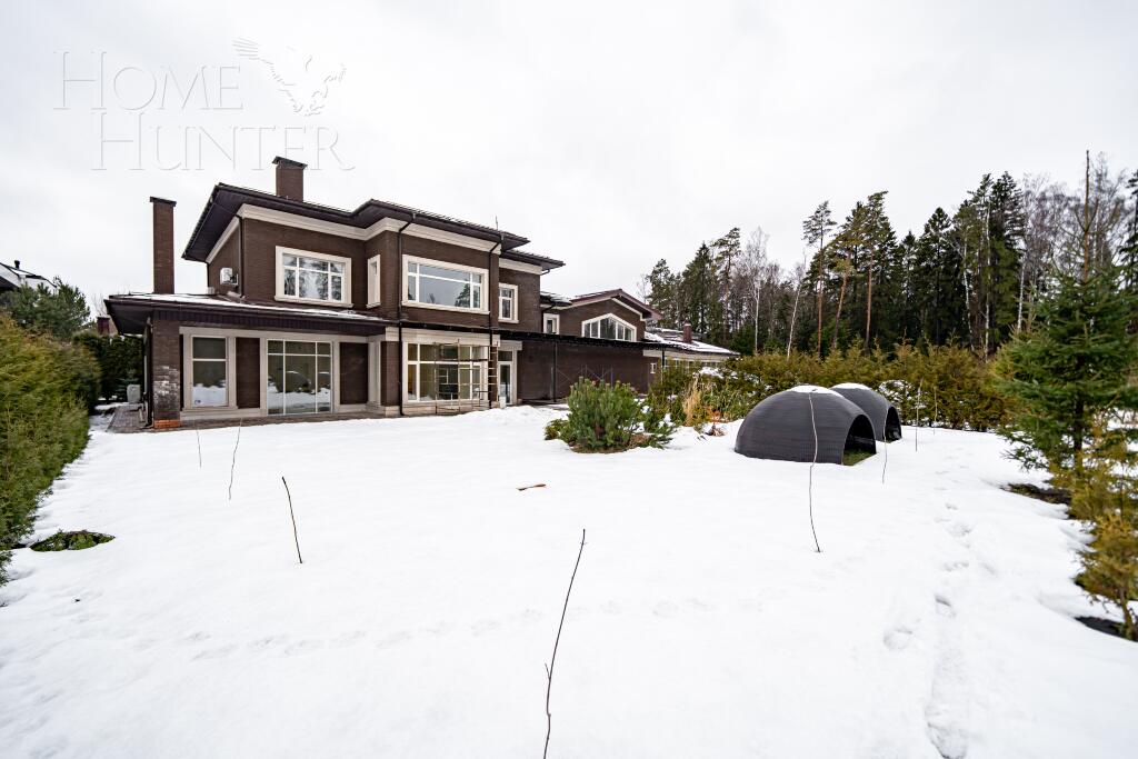 2-этажный коттедж 750 м² без отделки