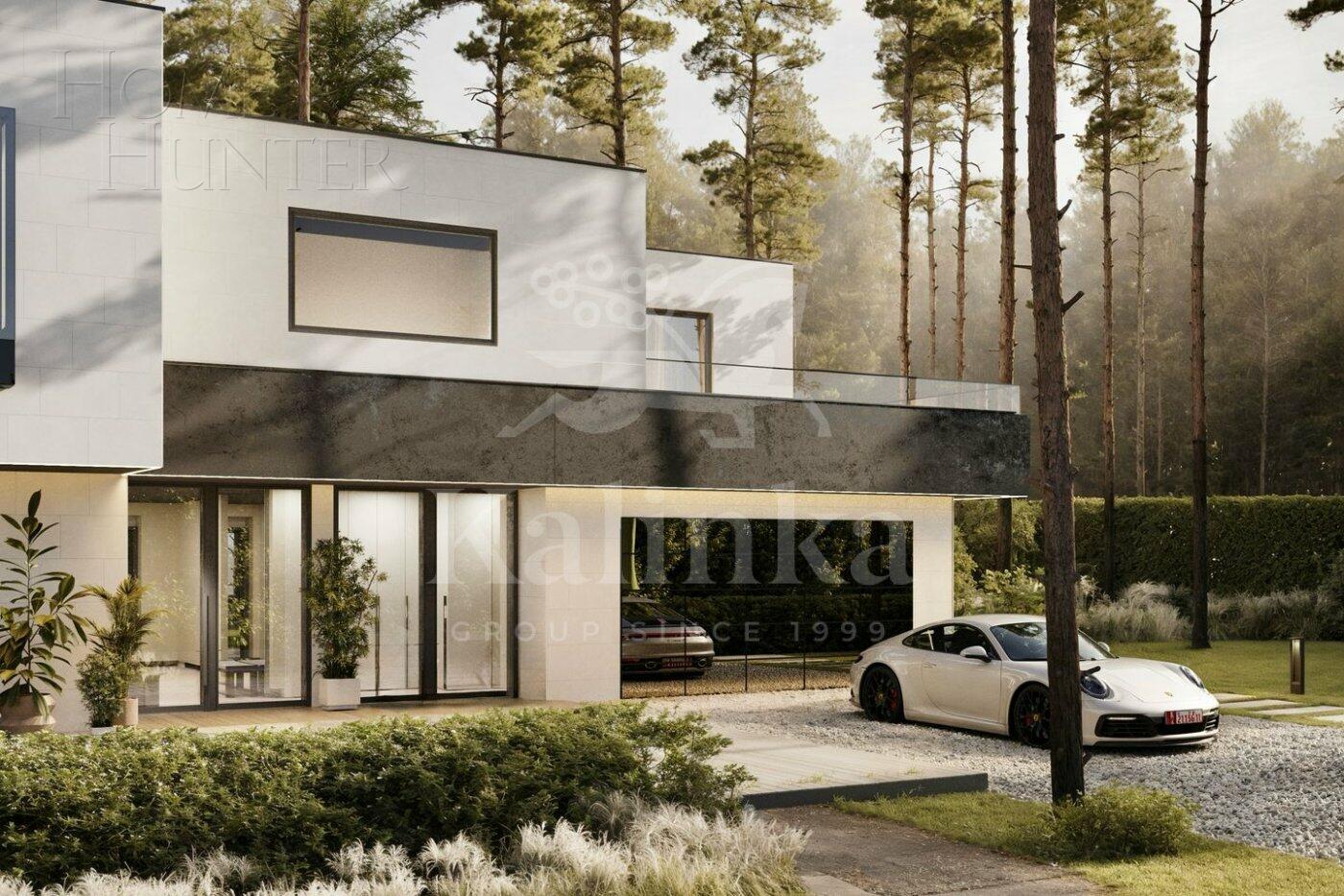 2-этажный коттедж 603 м² с отделкой