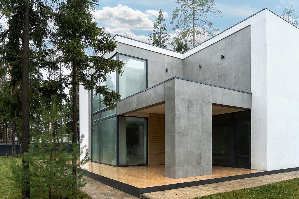 2-этажный коттедж 306 м² без отделки