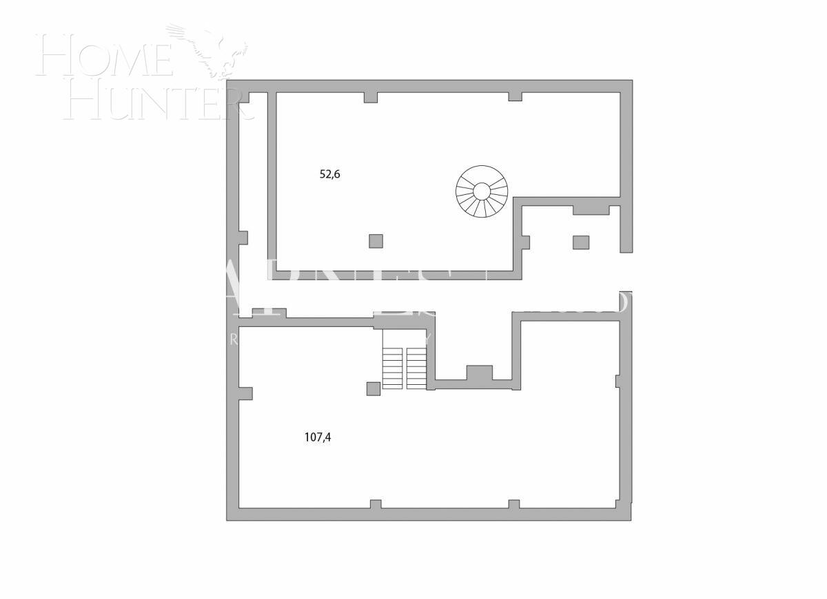 2-УРОВНЕВЫЙ ПЕНТХАУС БЕЗ ОТДЕЛКИ 460 М² НА 14 ЭТАЖЕ