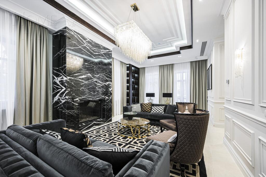 3-этажный коттедж 697 м² с отделкой