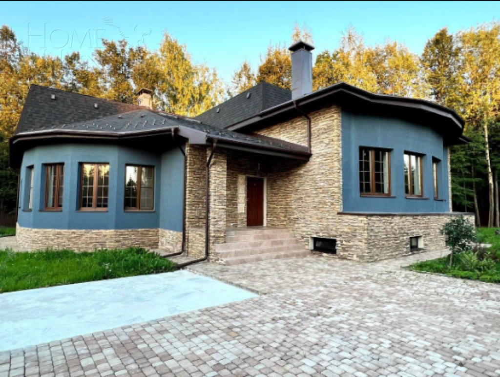 2-этажный коттедж 500 м² с отделкой