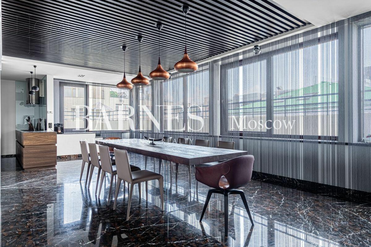 2-УРОВНЕВЫЙ ПЕНТХАУС С ОТДЕЛКОЙ 490 М² НА 7 ЭТАЖЕ