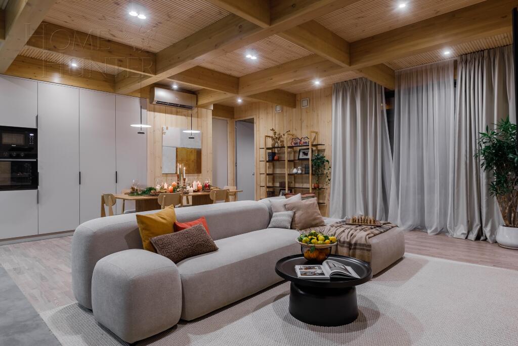 1-этажный коттедж 190 м² с отделкой