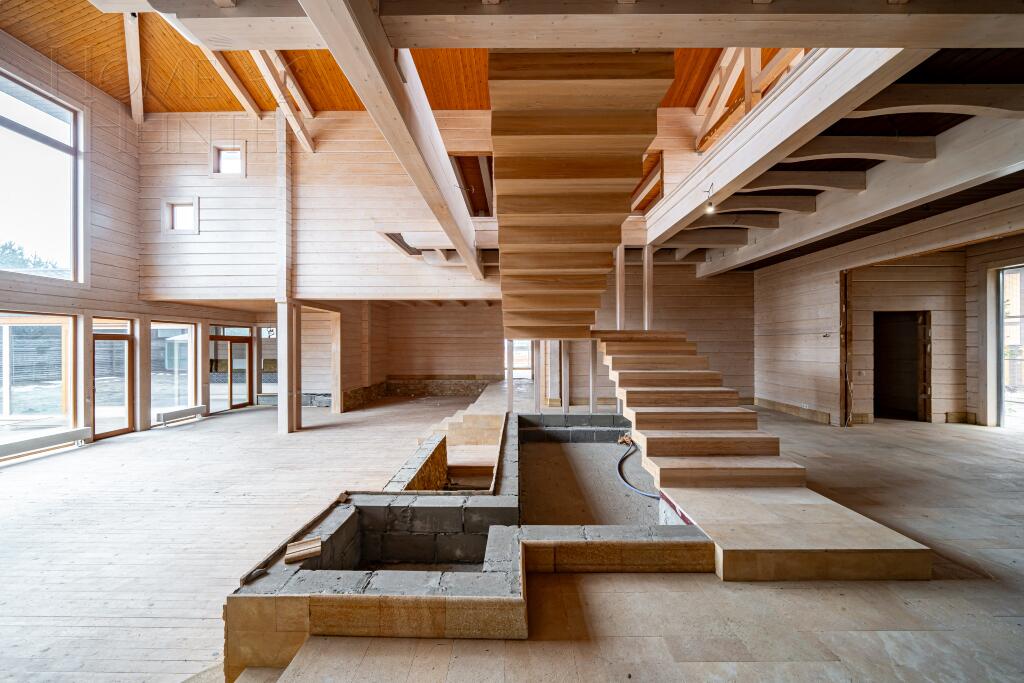 2-этажный коттедж 1 250 м² без отделки