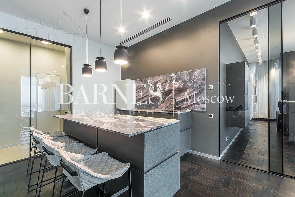 4-КОМН. АПАРТАМЕНТЫ С ОТДЕЛКОЙ 175.2 М² НА 40 ЭТАЖЕ