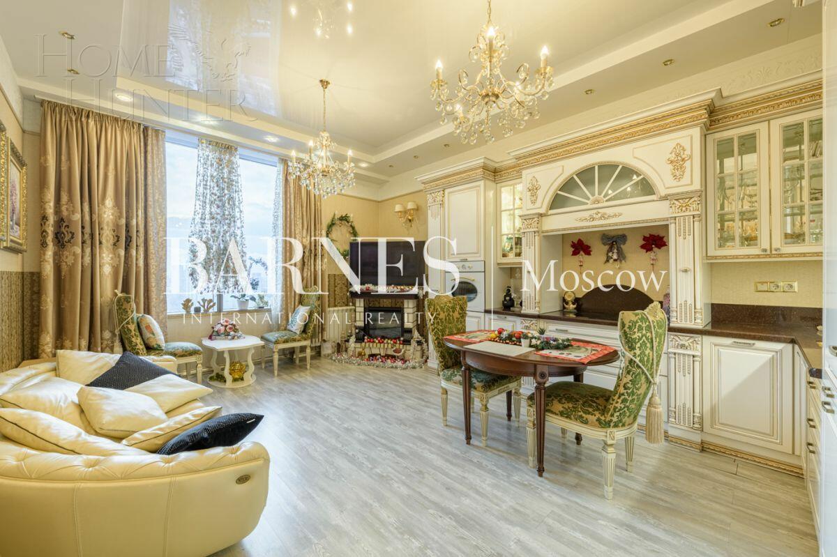 3-КОМН. КВАРТИРА С ОТДЕЛКОЙ 98.5 М² НА 30 ЭТАЖЕ