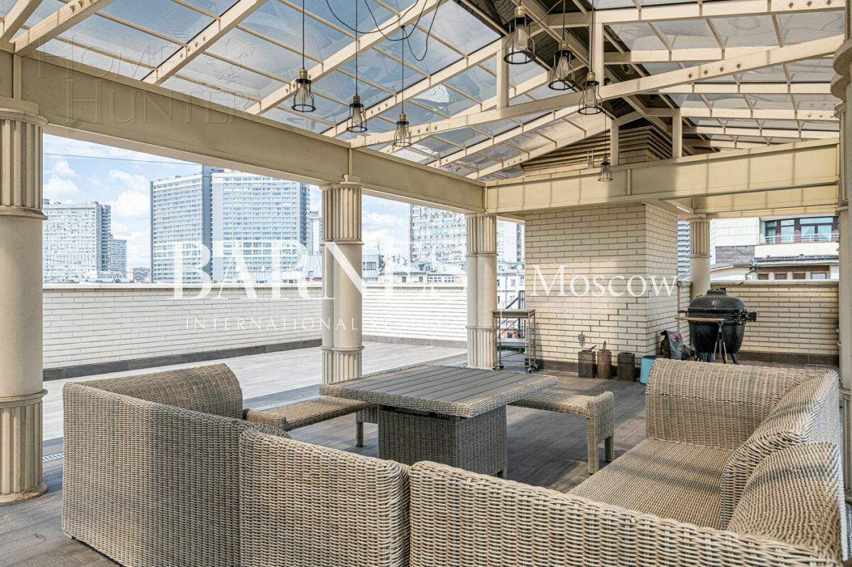 2-УРОВНЕВЫЙ ПЕНТХАУС С ОТДЕЛКОЙ 490 М² НА 7 ЭТАЖЕ